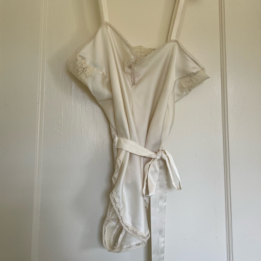 Vintage Miss Dior Lace Trimmed Lingerie